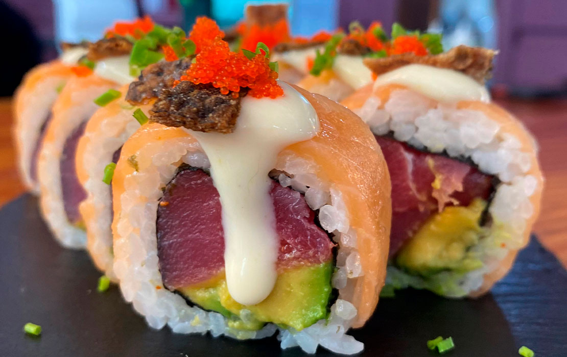 Mora Sushi Bar - Portada del beneficio exclusivo Banco Chile