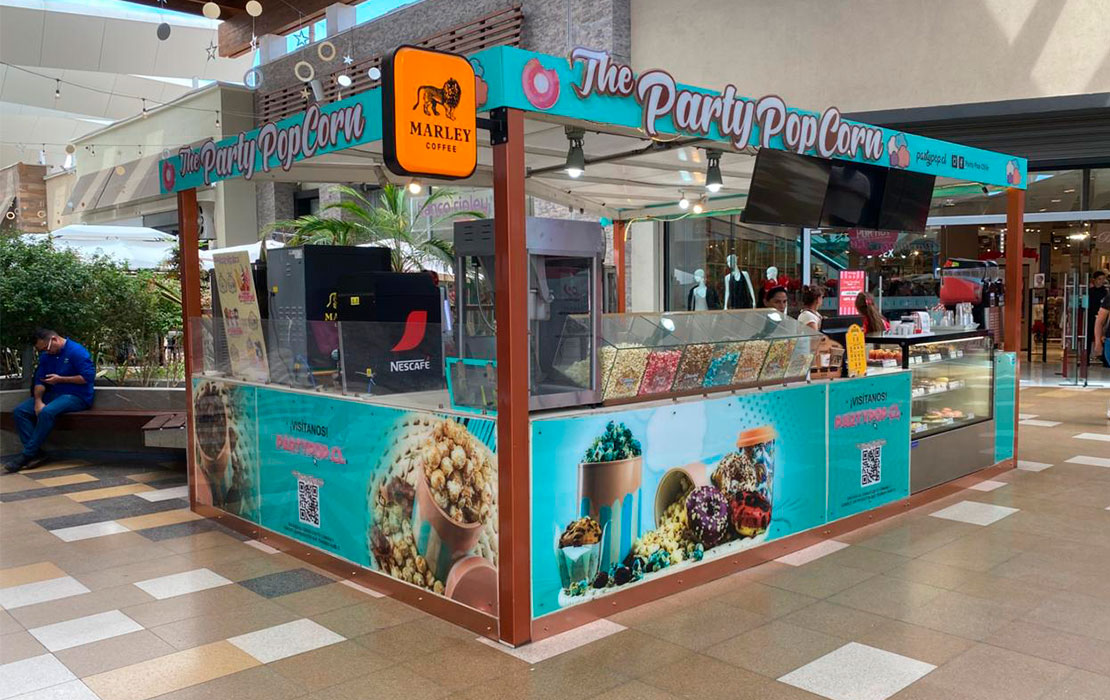 The Party PopCorn - Portada del beneficio exclusivo Banco Chile