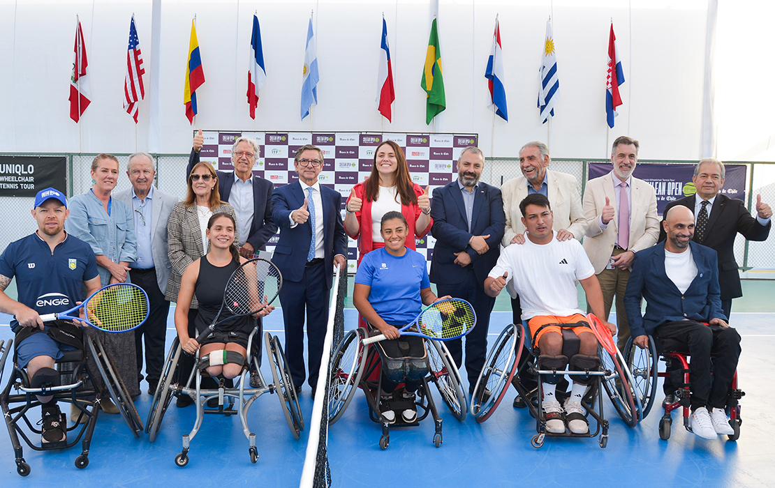 Ya está en marcha una nueva versión del torneo de tenis en silla de ruedas Chilean Open Copa Banco de Chile 2026