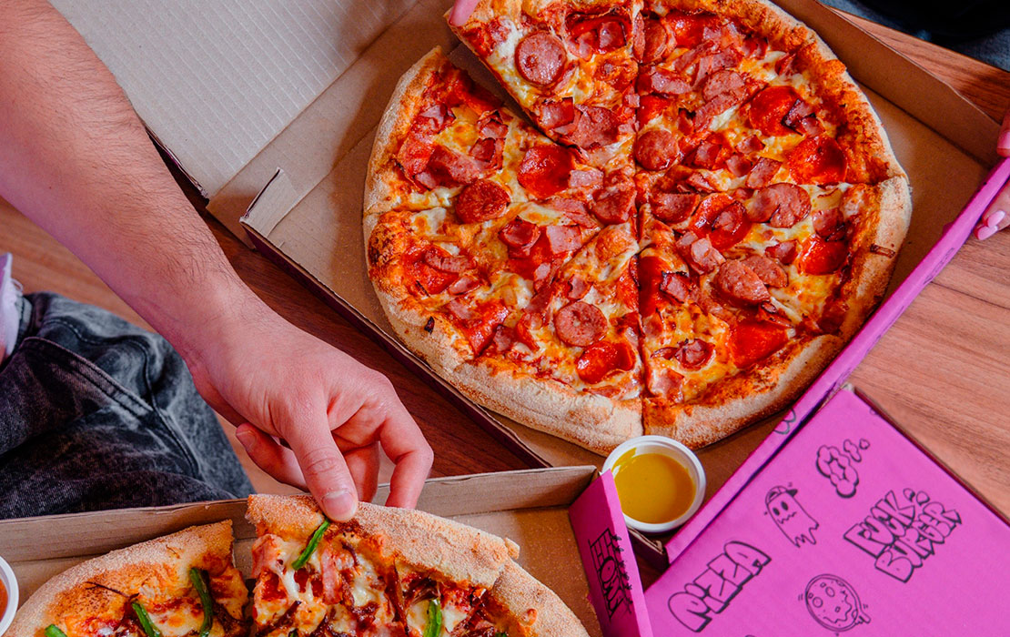 Oh My Pizza - Portada del beneficio exclusivo Banco Chile