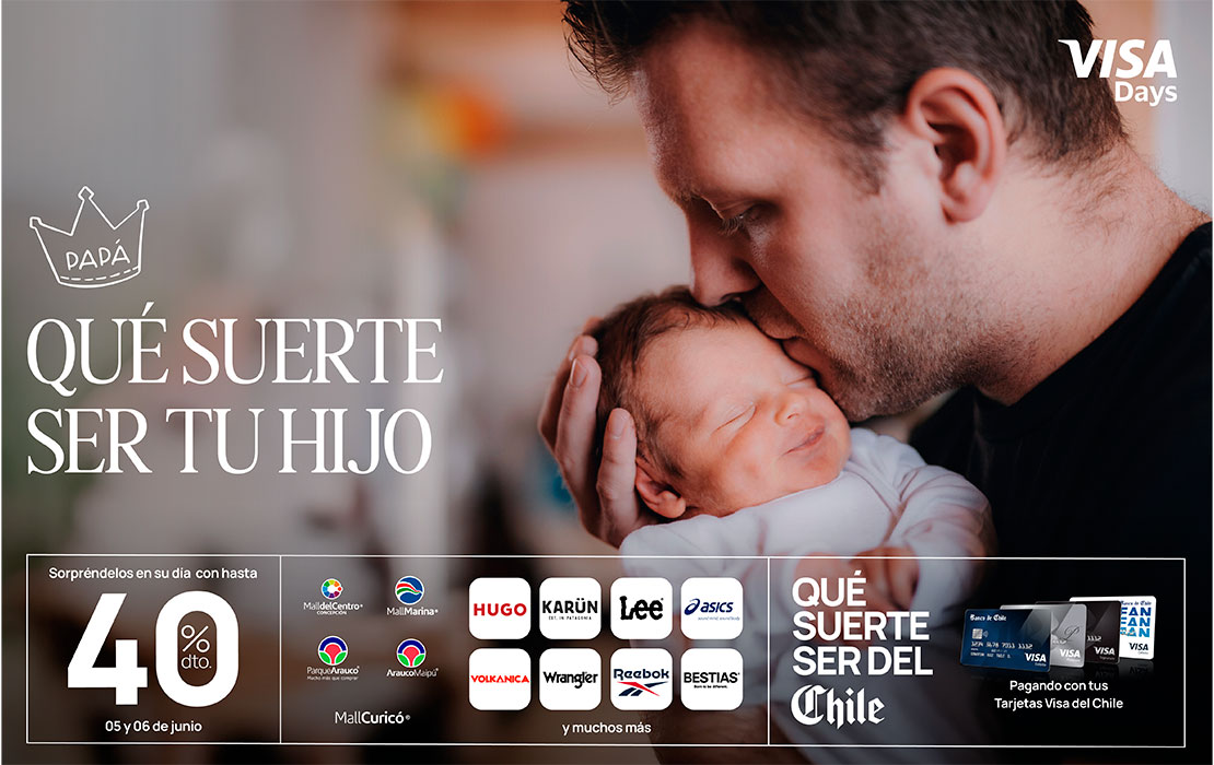 Día del Padre - Portada del beneficio exclusivo Banco Chile