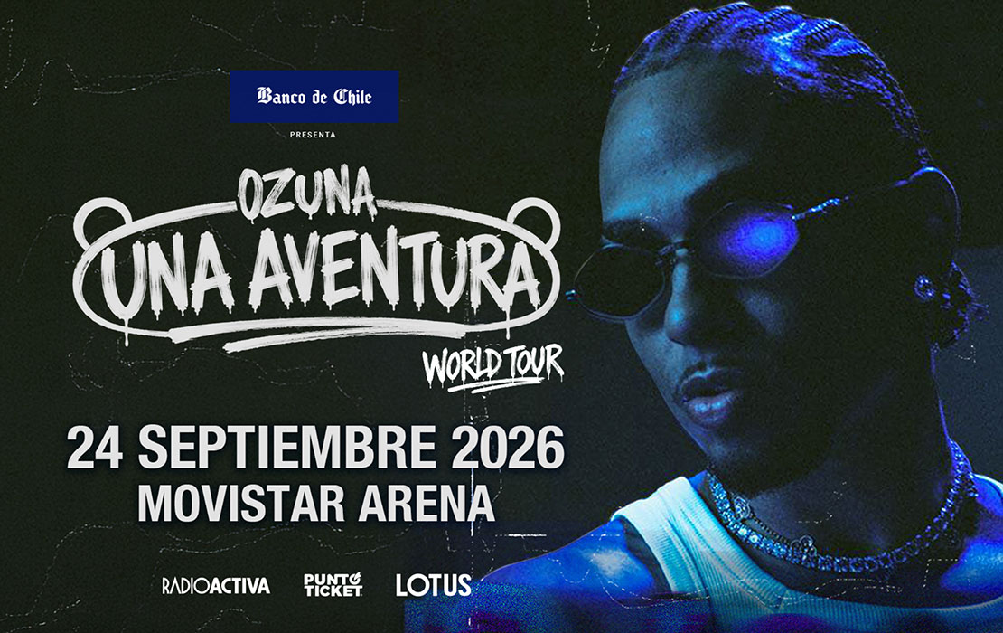 Ozuna - 24 de septiembre - Portada del beneficio exclusivo Banco Chile
