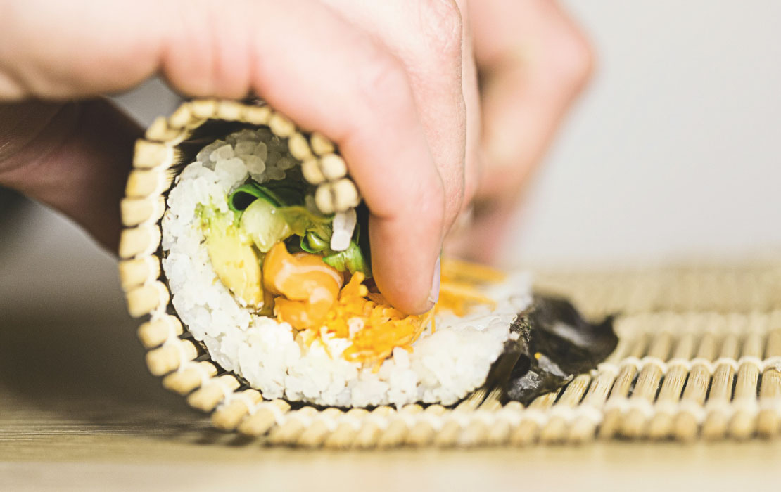 Okei Sushi - Justo - Portada del beneficio exclusivo Banco Chile
