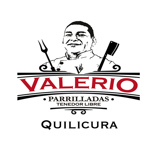 Logo de Valerio Parrilladas Tenedor Libre Quilicura
