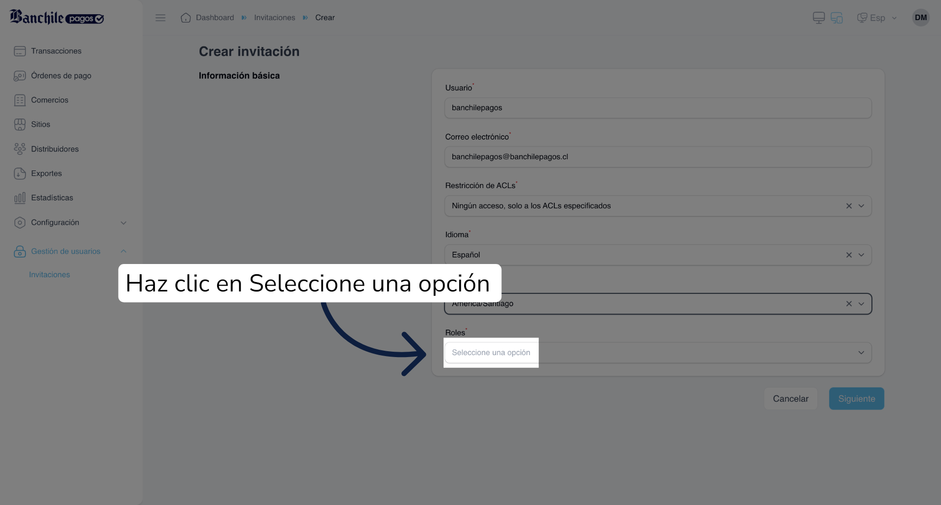 Seleccionar Zona Horaria
