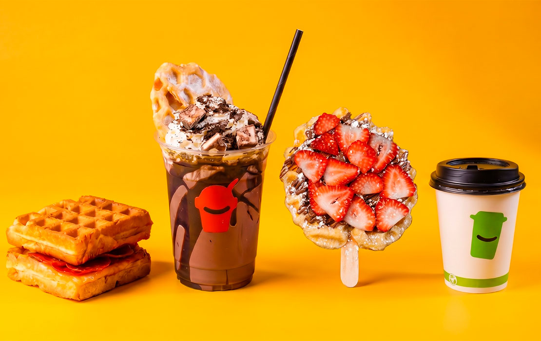 Happy Days Waffles - Portada del beneficio exclusivo Banco Chile