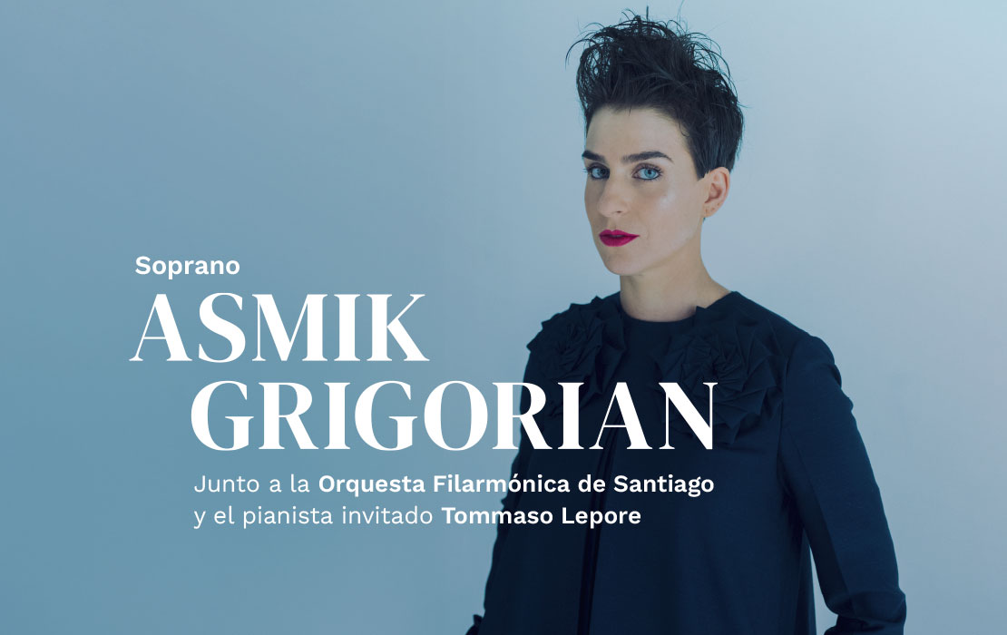Asmik Grigorian - 12 de diciembre - Portada del beneficio exclusivo Banco Chile