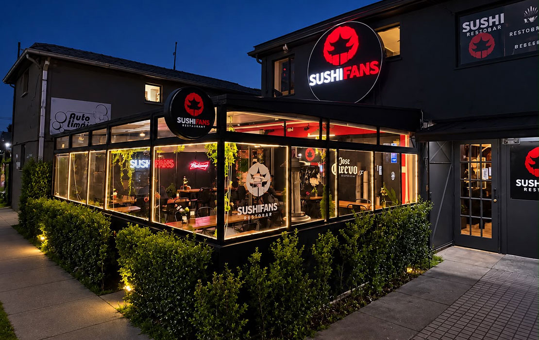 Sushi Fans Restaurant - Portada del beneficio exclusivo Banco Chile